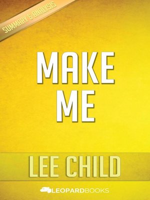 cover image of Make Me by Lee Child